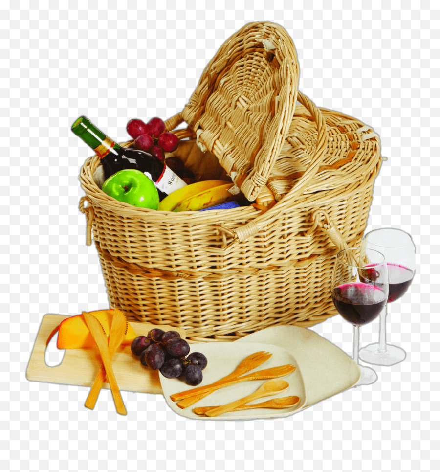 Picnic Basket Food Sticker Picnic Basket Png Emoji,Picnic Basket
