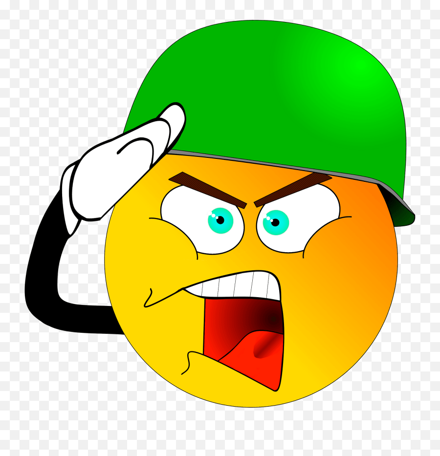 Smiley Soldier Clipart Emoji,Soldier Emoji Free Emoji PNG Images