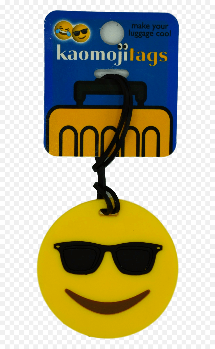 Kaomoji Emoji Luggage Tags Polymer 1 Pk Happy,Rabb It Emoticons List Free Emoji PNG Images