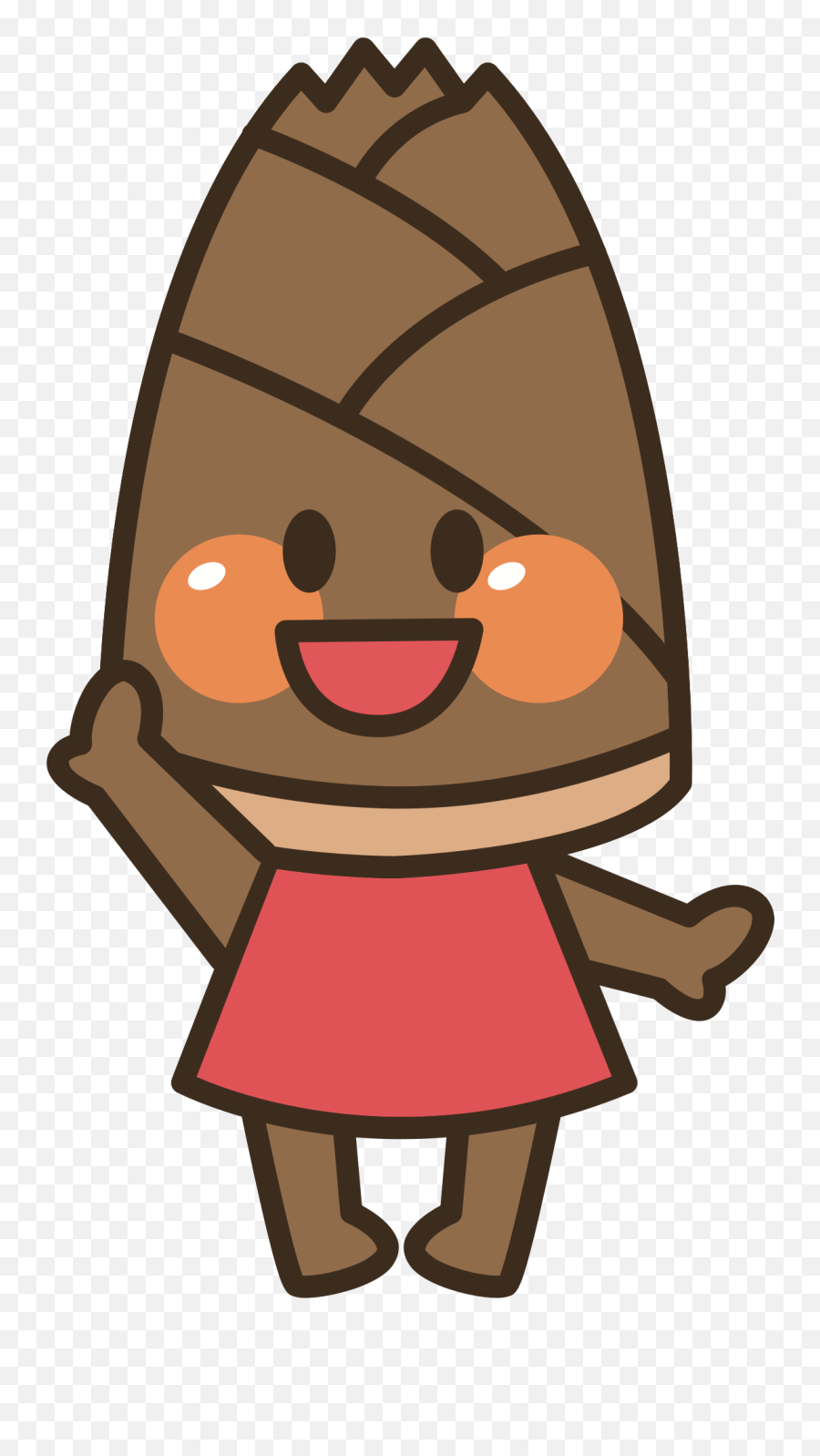 Bamboo Shoot Head Openclipart Emoji,Bamboo With Red Emoji Free