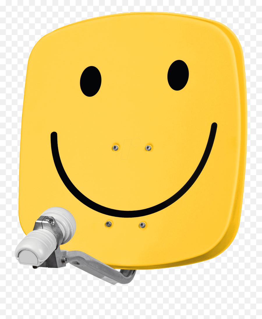 Satellite Dish 33cm Smiley Universal Single Lnb Happy Emoji,High