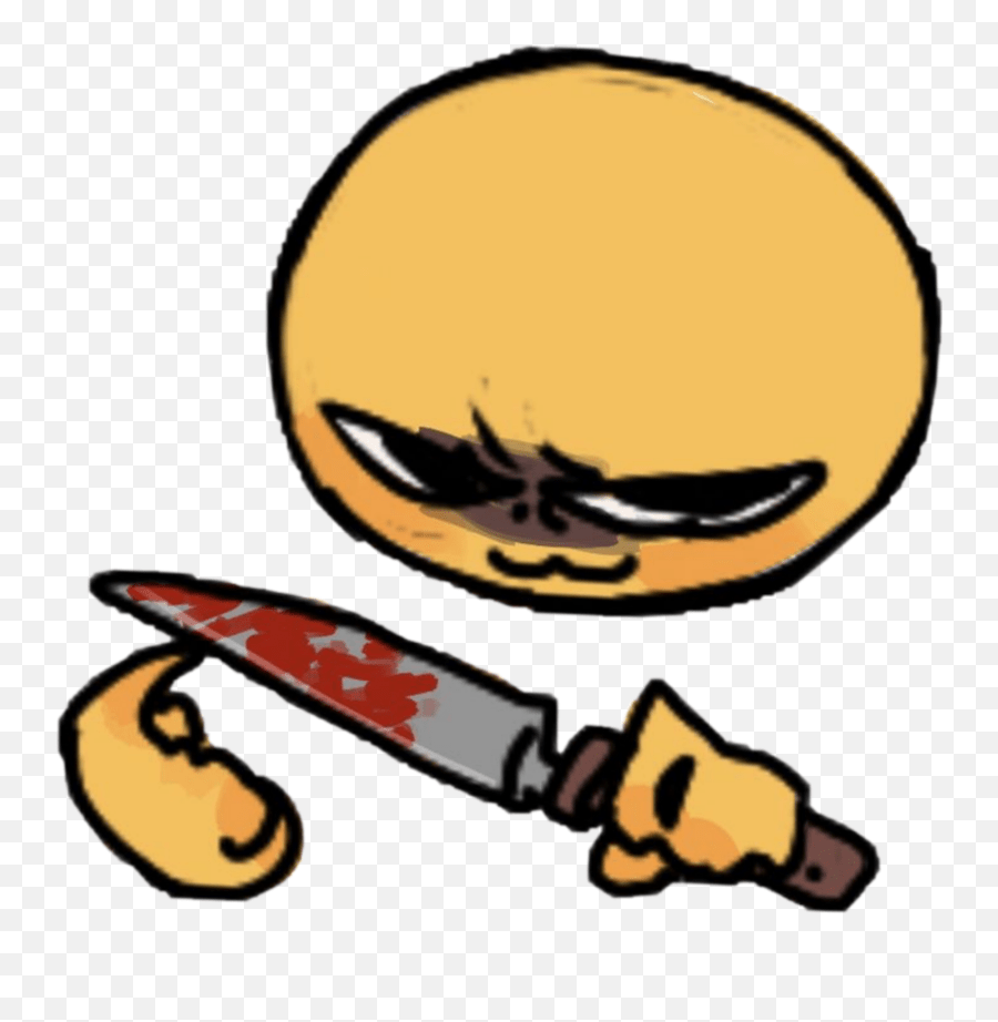 The Most Edited Carita Picsart Cursed Emoji Transparent Knife,Killing