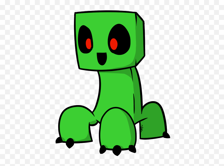 Creeper Creeper Chibi Png Emoji,Creeper Emoji Free Emoji PNG Images
