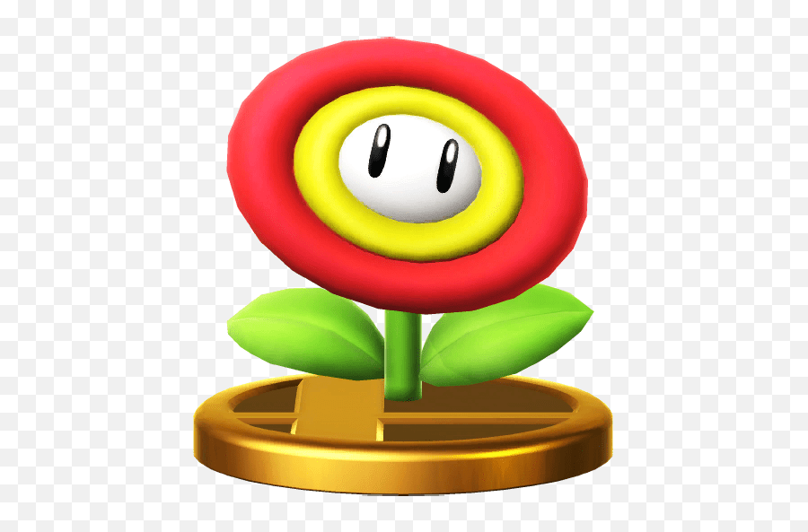 On Twitter Is It Me Or Does The Fire Flower Look Kinda Happy Emoji,Flower In Hair Emoticon