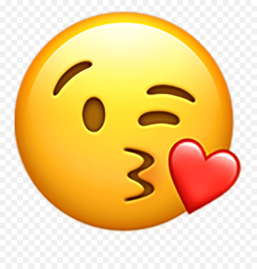 Face Blowing A Kiss Emoji Copy Paste,Yellow Heart Emoji Copy Free