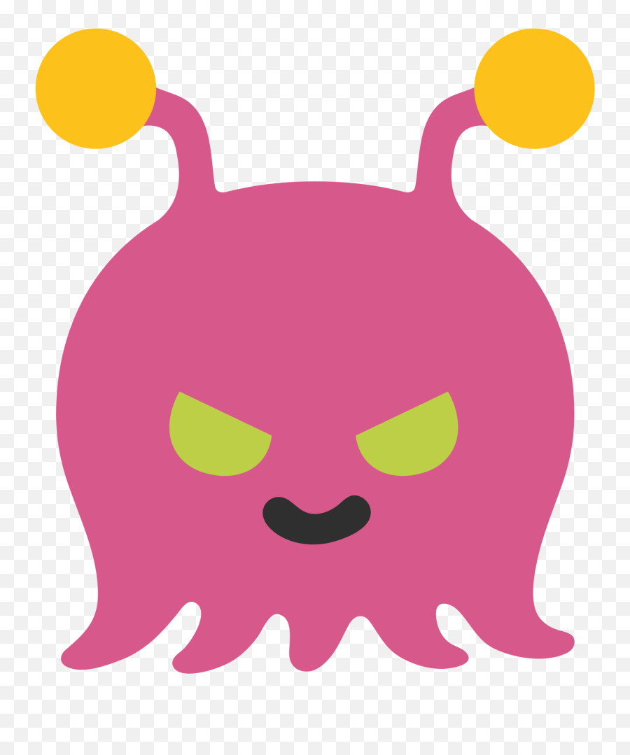 Emoji U1f47e Monster Emoji,Alien Monster Emoji Free Emoji PNG