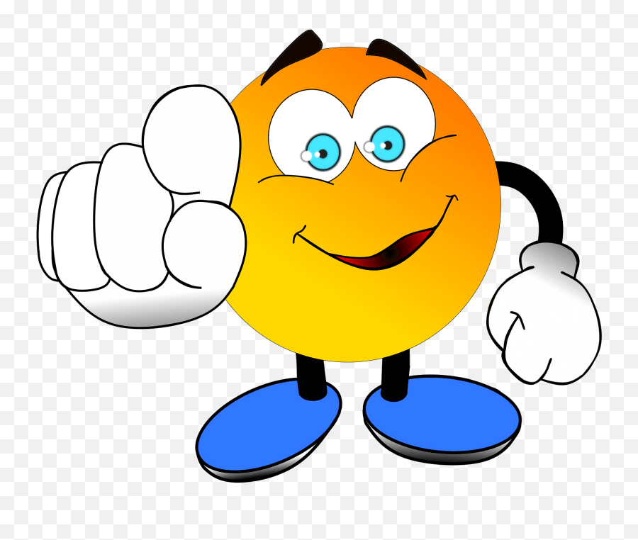 Pointing Finger Smiley Clipart Your Turn Smiley Emoji,Pointing Emoji