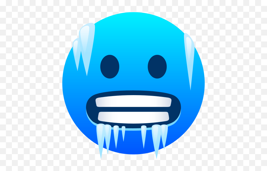 Emoji Cold Frozen Face To Copy Cold Sticker,Emoji Copy And Paste Free Emoji PNG Images