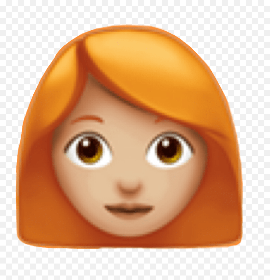 Ruiva Ginger Emoji Sticker Red Hair Emoji Iphone,Ginger Emoji Free