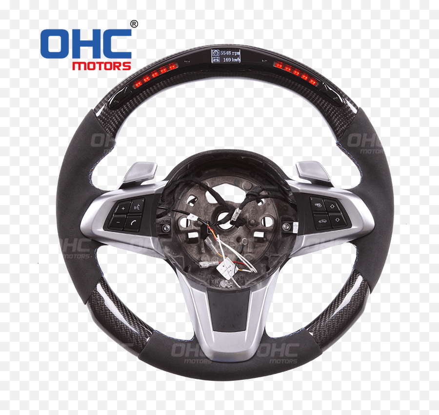 Bmw Z4 E89 Skoda Carbon Steering Wheel Emoji,"white" "work Emotion Cr