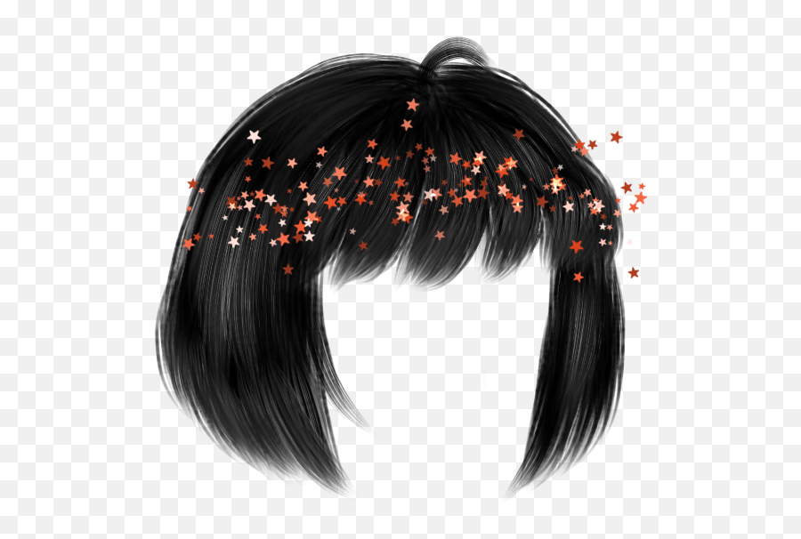 Aestetic Hair Sticker Picsart Gacha Life Hair Edit Emoji,Hair Fli