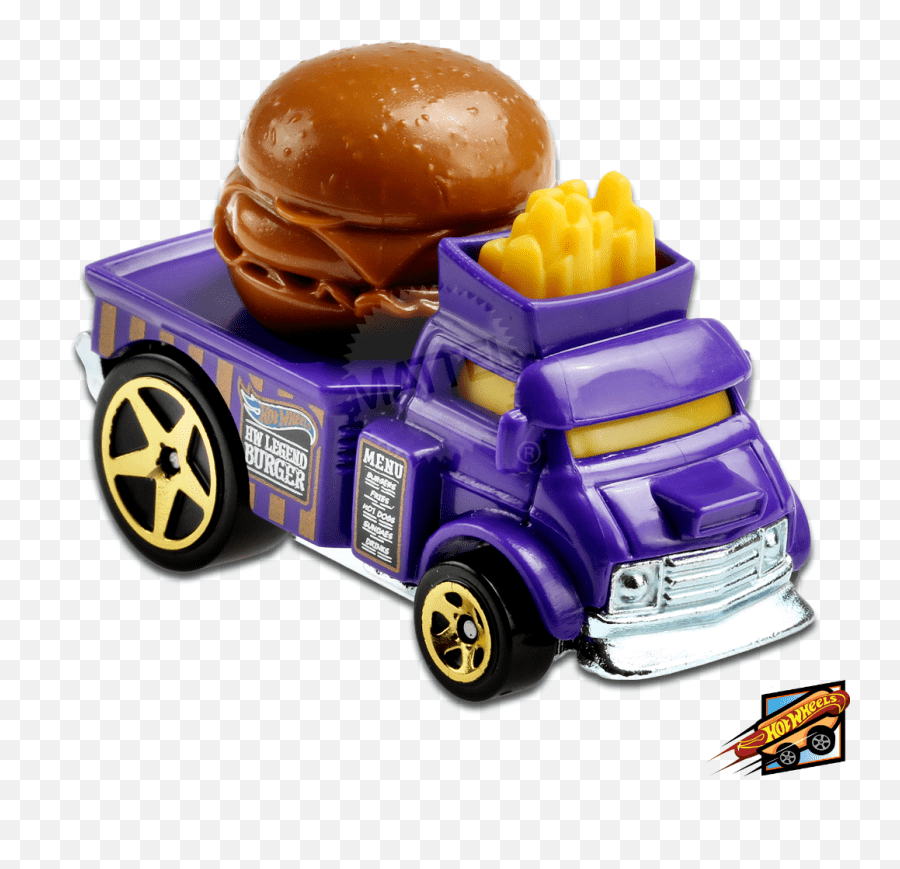 Hot Wheels New Releases 03 Hot Wheels Buns Of Steel Emoji,Fries And