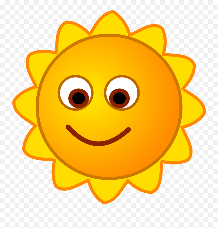Smirc Cartoon Sunny Transparent Emoji,Give Up Emoticon Free Emoji