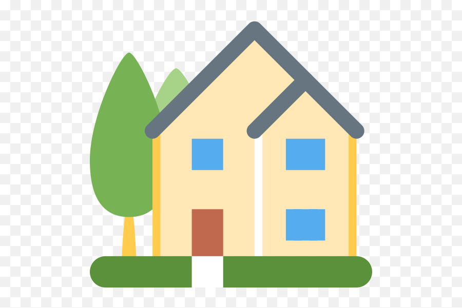 Free House Emoji Icon Of Flat Style Transparent Background House Clip