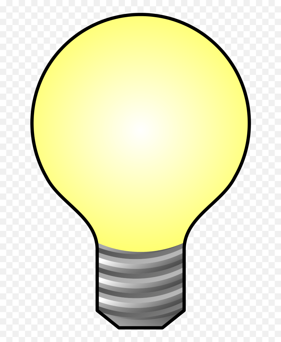 Incandescent Light Bulb Emoji Led Lamp Light Bulb Clip Art Svg,Light
