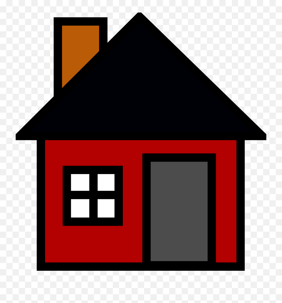 Broken House Emoji Png Burnsocial Small House Clipart,Kaaba Emoji