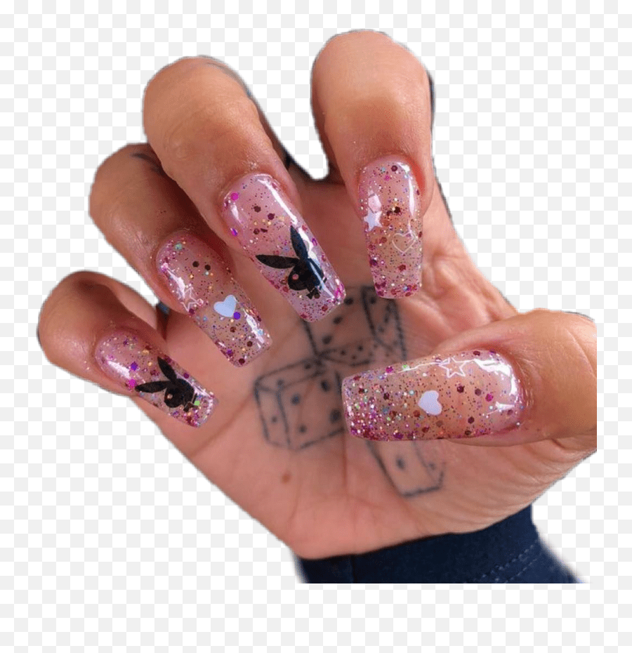 Acrylic Acrylicnails Baddie Sticker Baddie Acrylic Nails Emoji,Nail