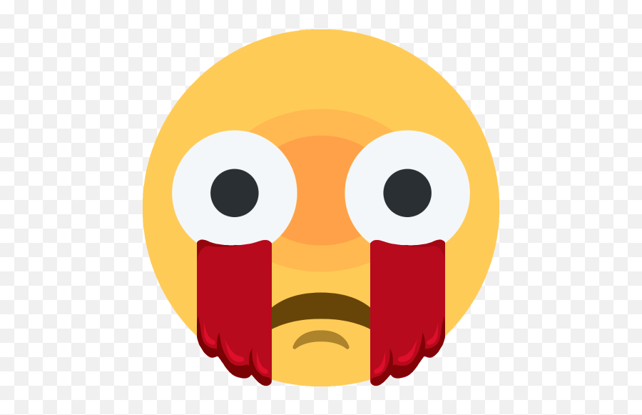 Custom Made Emojis To Oldest Emoji With Bleeding Eyes,All Emojis