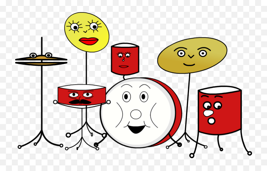 Beat The Bass Drum Dot Emoji,Drum Circle Emoticon Free Emoji PNG