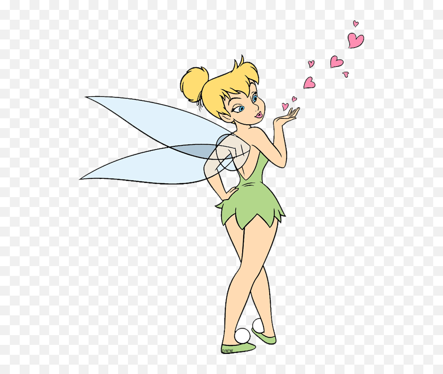 Tinkerbell Blowing Kiss Clip Art Page 2 Fairy Emoji,Blows