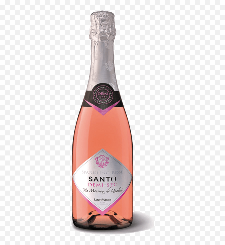 Sparkling Santowines Winery Santo Rose Wine Sparkling Emoji,Wine