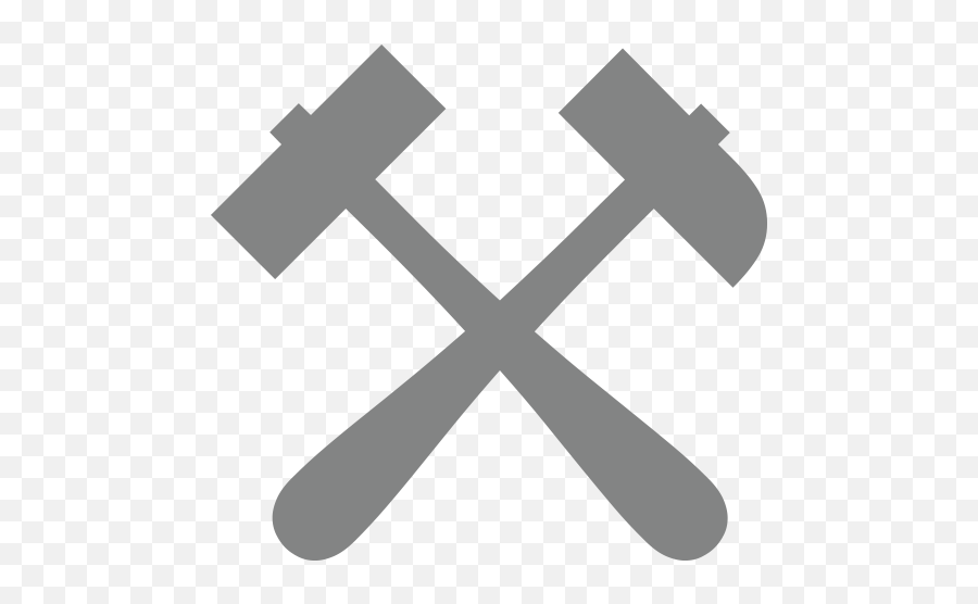 Hammer And Pick Hammer And Pick Symbol Emoji,Mallet Emoji Free