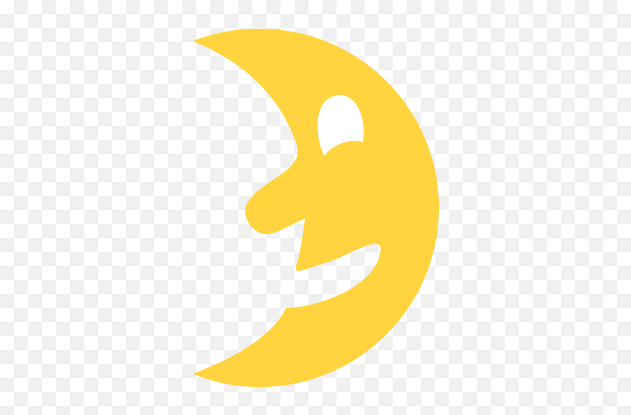 First Quarter Moon With Face Language Emoji,Quarter Emoji Free Emoji PNG Images