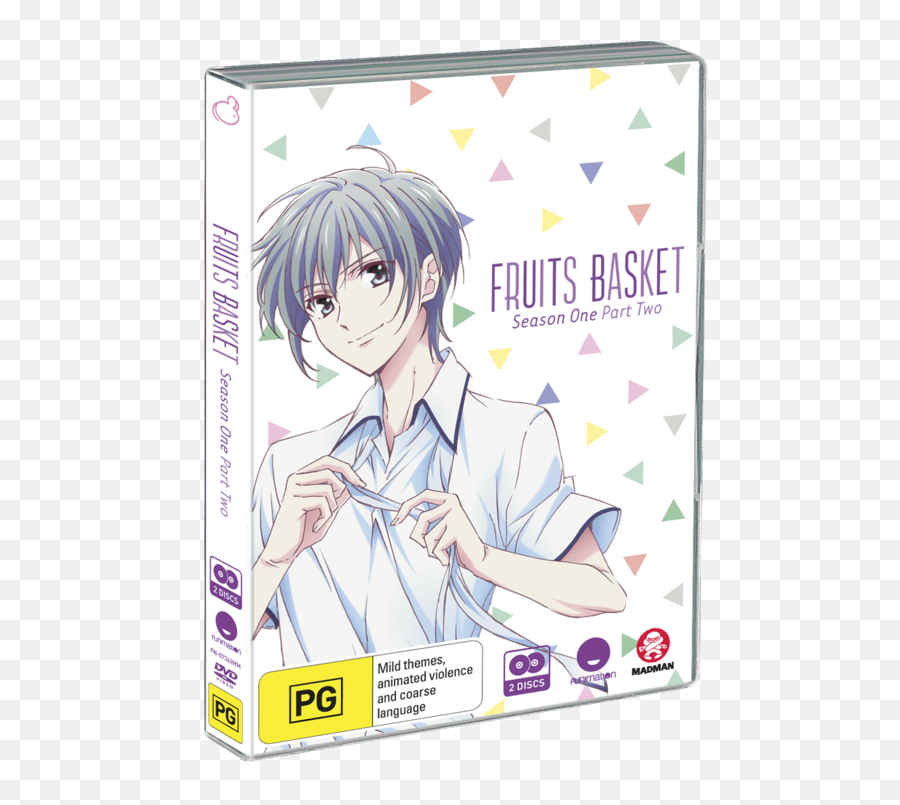 Fruits Basket Season 1 Part 2 Eps 14 25 Dvd Madman Emoji,Misfortune