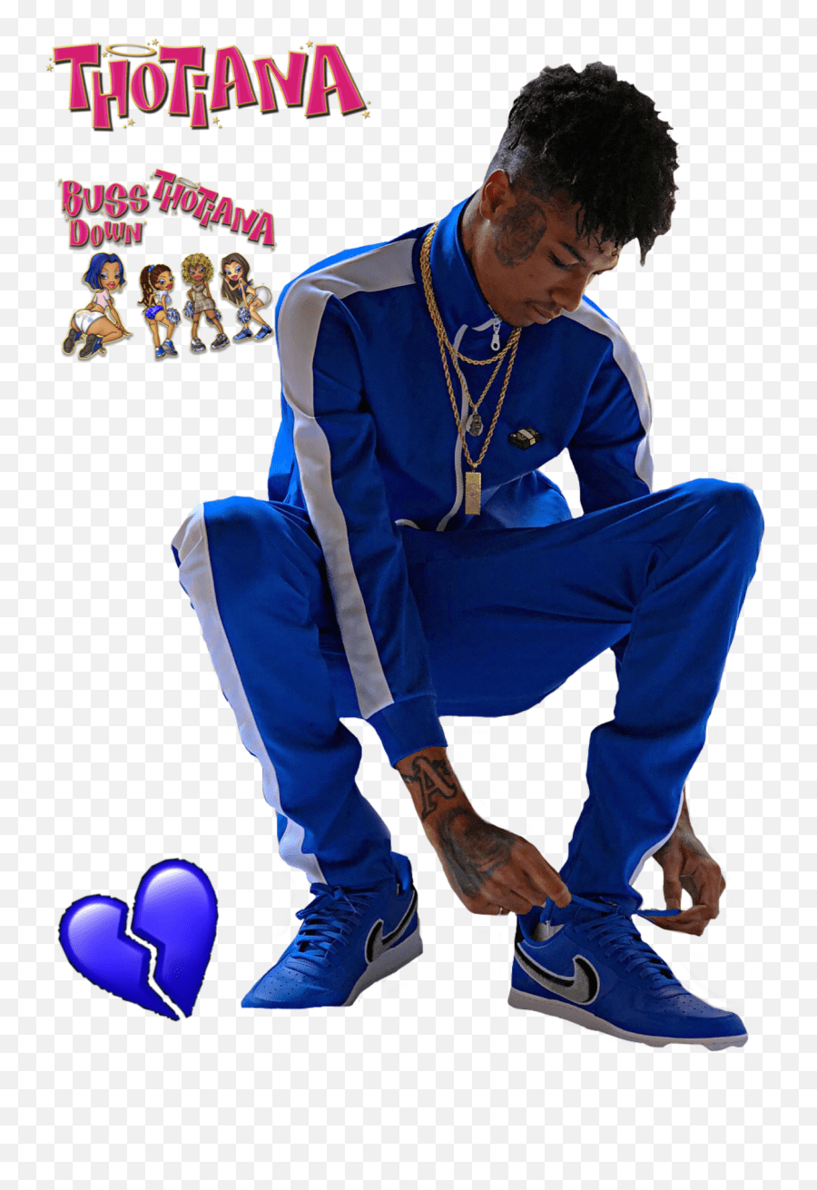 Blueface Bluefacebaby Image Hip Hop Style Emoji,Crip Emoji Free