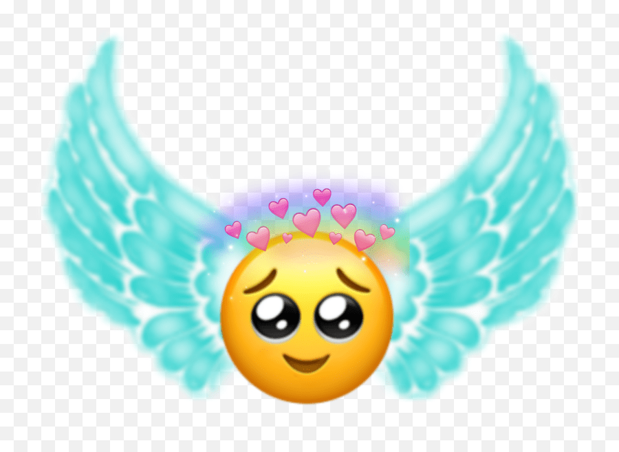 En Hzl Melek Kanat Emojisi Transparent Wings Background,Emoji Ne