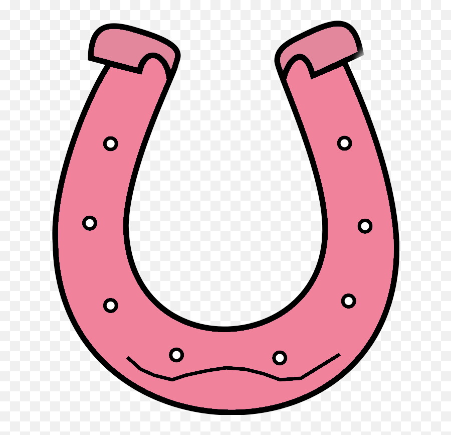 Horse Horseshoe Pink Sticker By Alien Horseshoe Emoji,Horseshoe Emoji