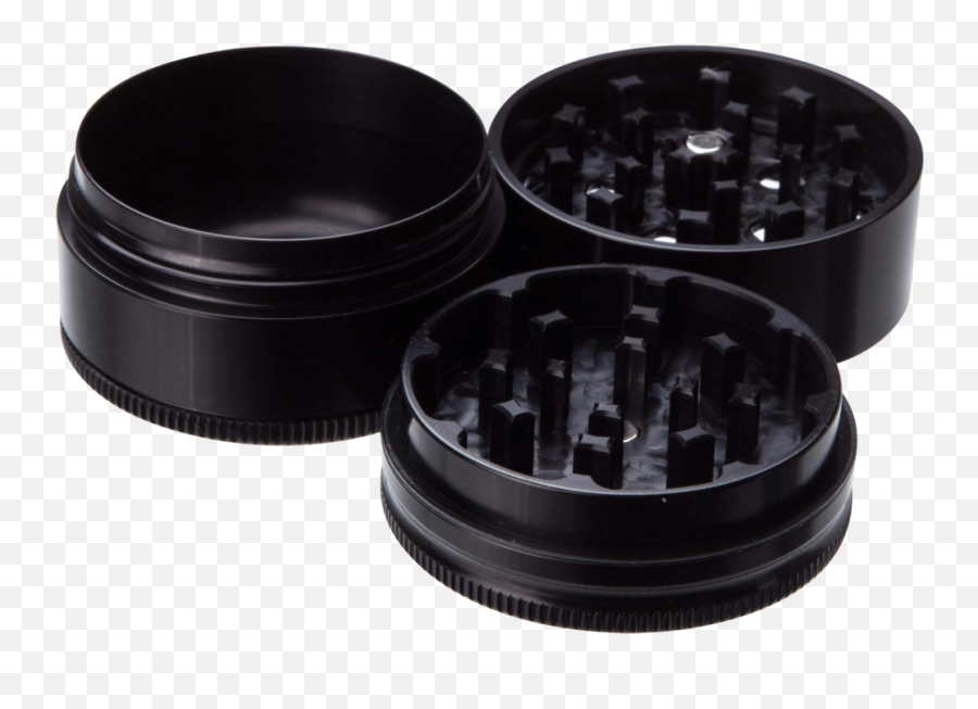 Santa Cruz Shredder Medium 3 Piece Herb Grinder Solid Emoji,Grit