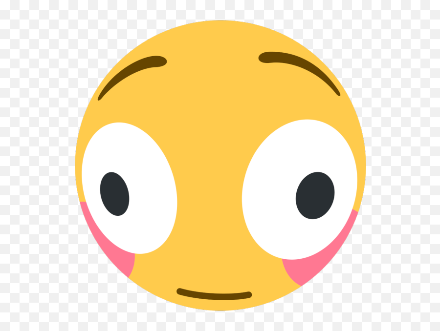 Flushed Face Emoji Meme