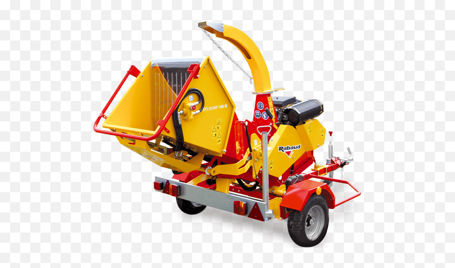 Wood Chipper Mounted On Road Trailer Xylochip 100m U2013 Gespro Emoji