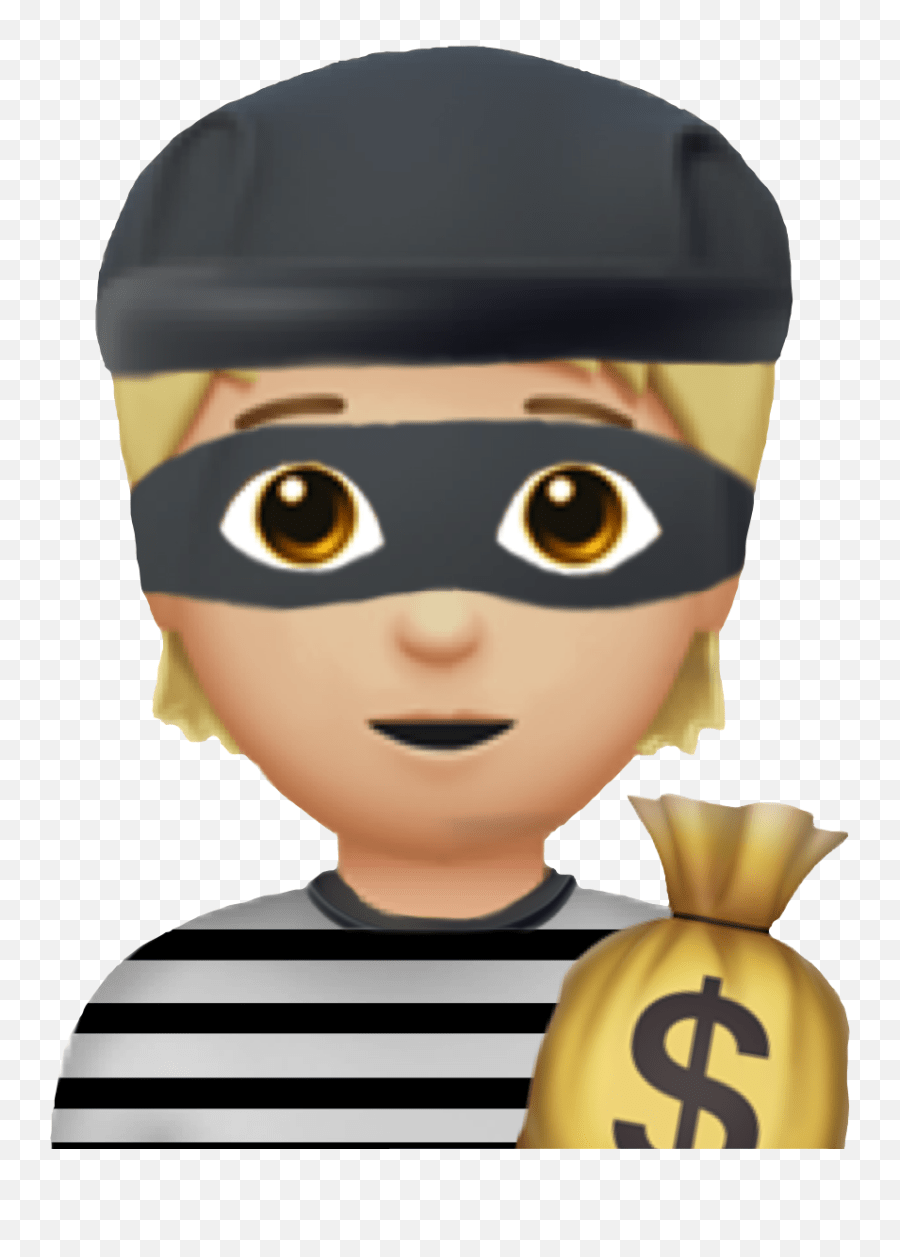 Robber Robberemoji Emoji Rare Sticker Robber Emoji En Png,Robber