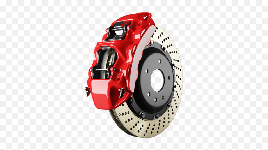 Upgrade Brake System For More Safety And Driving Pleasure Emoji,Red Car