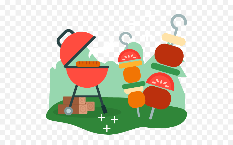 Grill Bbq Cookout Food Multicolor Churrasco Emoji,Cookout Emoji