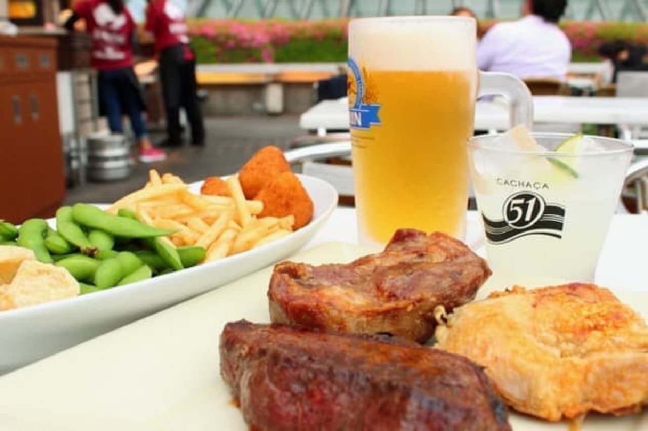 A flood of reservations! I ate beer and meat at "Barbacco Beer Garden