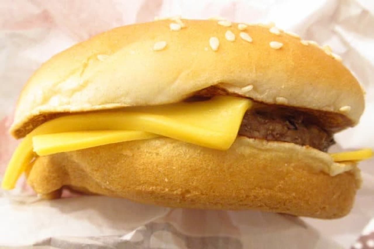 [Tasting] Burger King "Double Cheeseburger" Cheddar cheese is rich