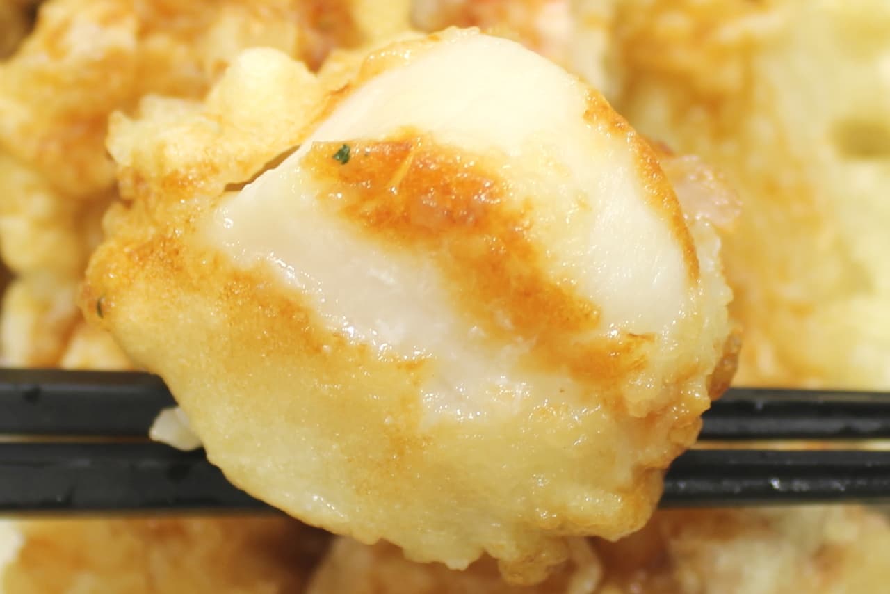 [Tasting] Scallops are packed in tempura! Tenya "Crab and Scallop