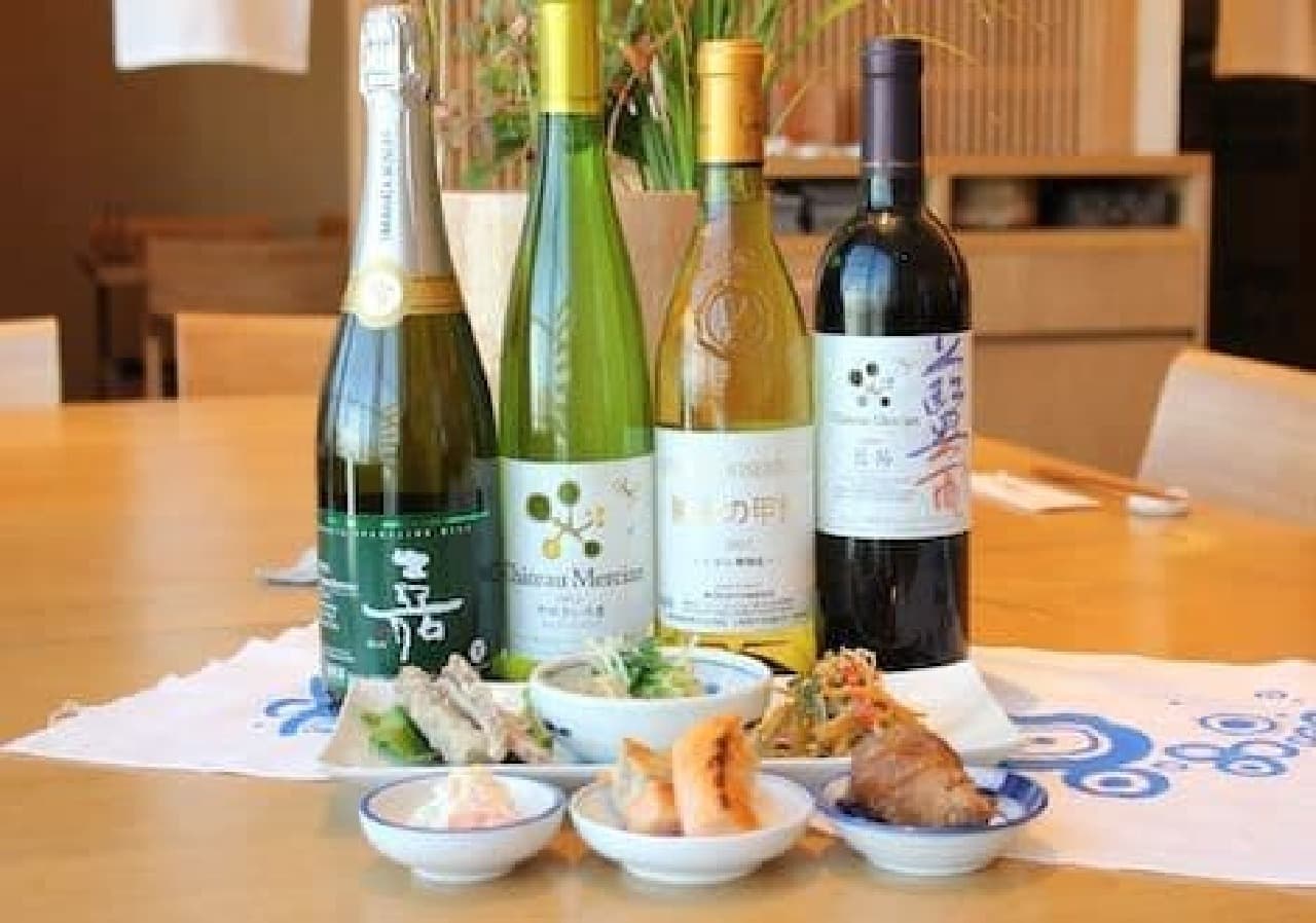 What is a delicious combination of "Japanese wine x Japanese food"? To