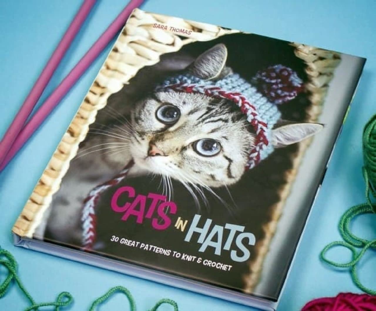 Let's knit a knit hat for a cat! Knitting textbook "CATS IN HATS HOW