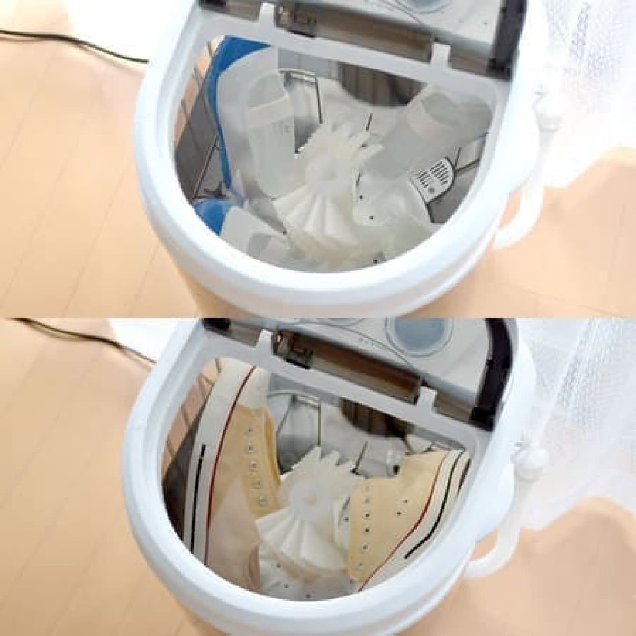 Mini washing machine that automatically wash your shoes "Shoe Washing