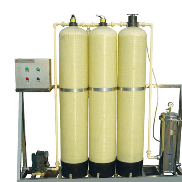 water pretreatment equipment (sand filter carbon filter softener
