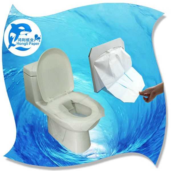 1/2 fold flushable toilet seat cover China toilet seat paper Exportimes