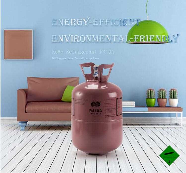 Ecofriendly R410A Refrigerant Gas in High Purity above 99.99 for sale