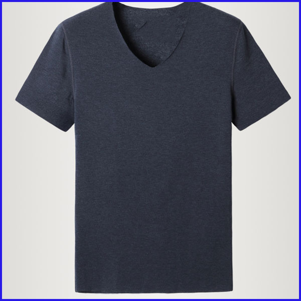 95 cotton 5 spandex t shirts high quality bulk blank v neck wholesale t shirts China TShirts