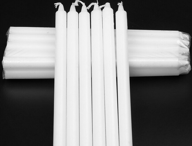 No drip white bougie candles wholesale China candles wholesale