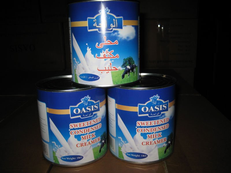 Sweetened Skimmed Condensed Milk for Wholesale 1Kg Tin, 675g Tetra