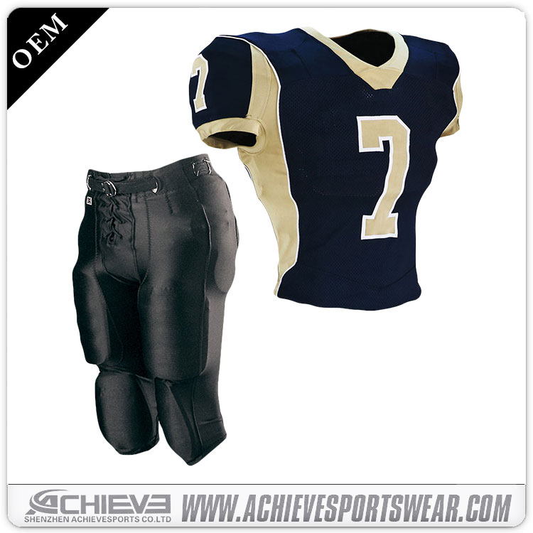 Wholesale printing american football jerseys wear Achieve sportswear